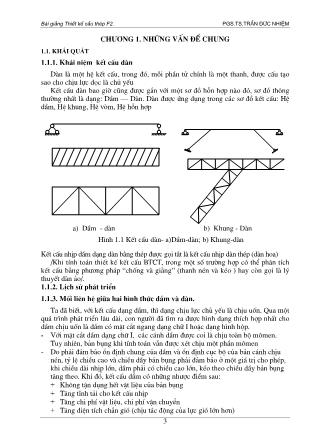 Bài giảng Thiết kế cầu thép F2 - Chương 1: Những vấn đề chung