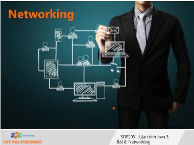 Lập trình Java 3 - Bài 8: Networking