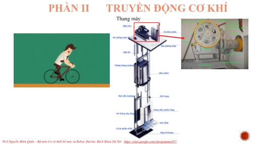 Cơ sở thiết kế máy và Robot - Chương III: Truyền động đai