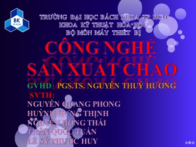 Công nghệ sản xuất chao