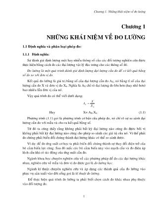 Giáo trình đo điện, điện tử