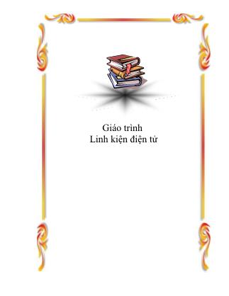 Giáo trình Linh kiện điện tử