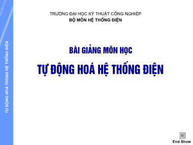 Tự động hoá hệ thống điện