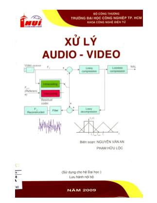 Giáo trình Xử lý Audio-Video (Phần 1) - Trường ĐH Công nghiệp TP.HCM